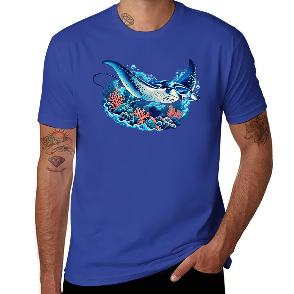 New 150g Men's  Short Sleeve T-shirt