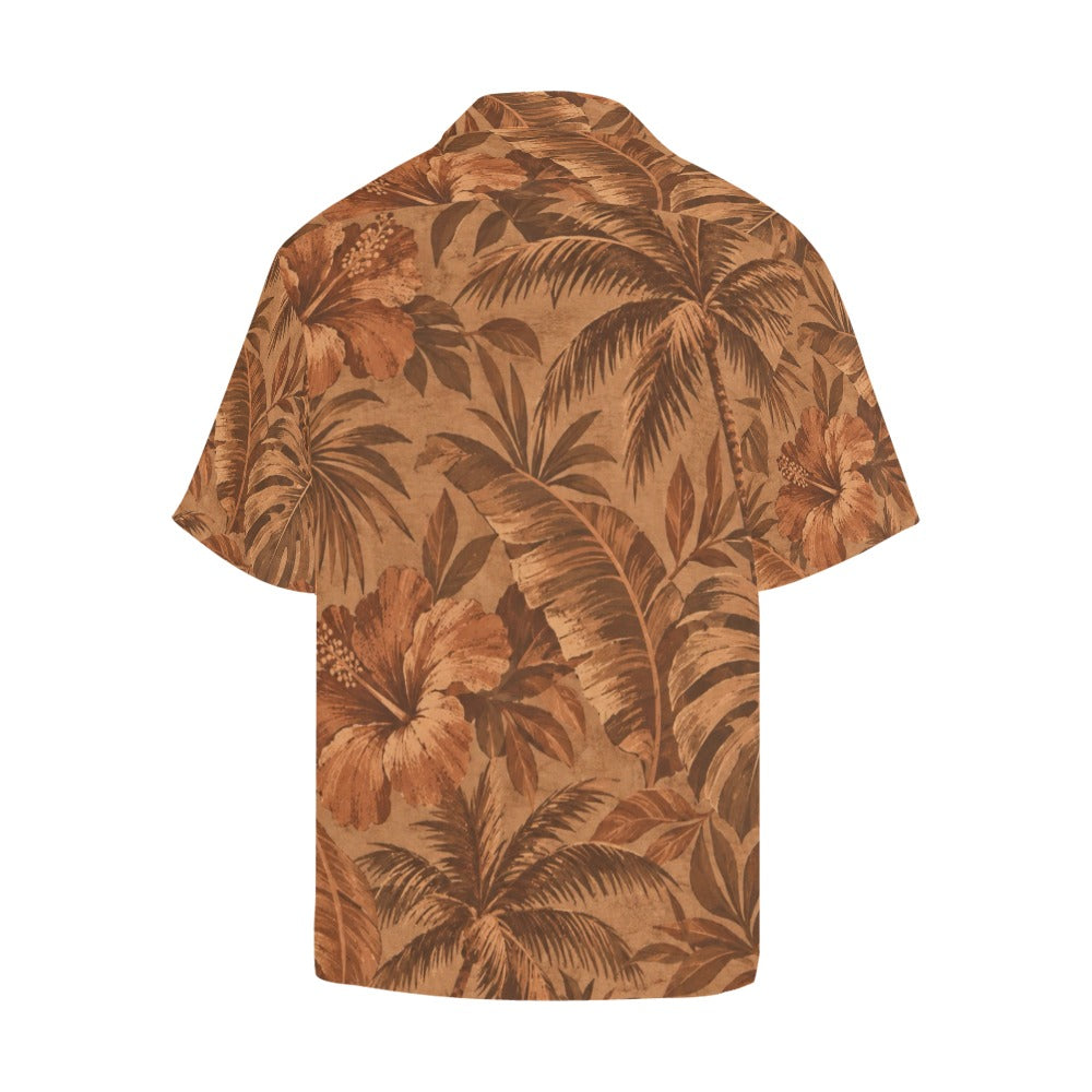 Copper Palms Hawaiian Shirt