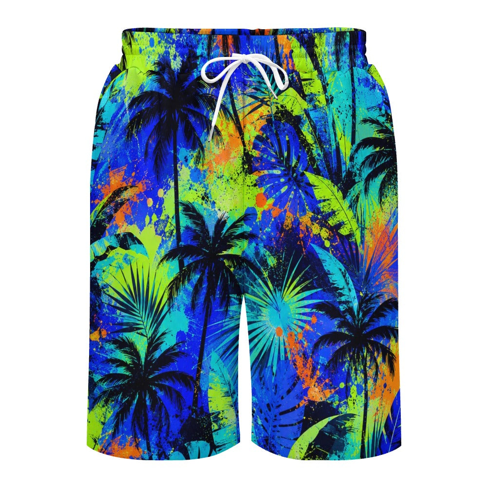 Blue Jungle Shorts