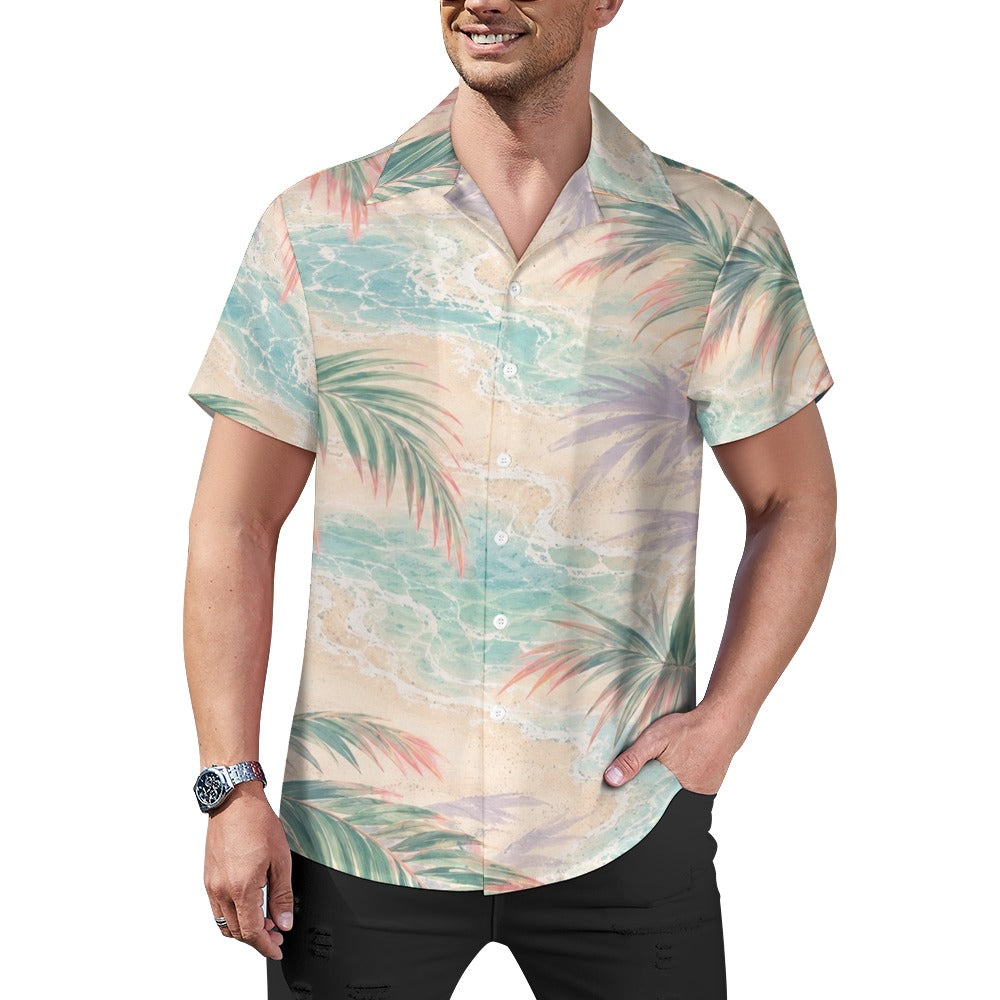 Cuban collar shirt
