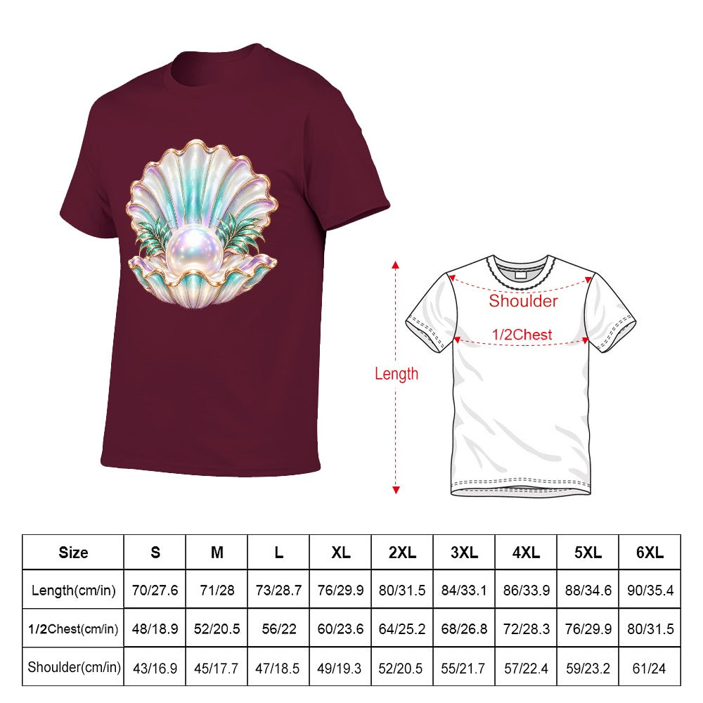 New 150g Men's  Short Sleeve T-shirt