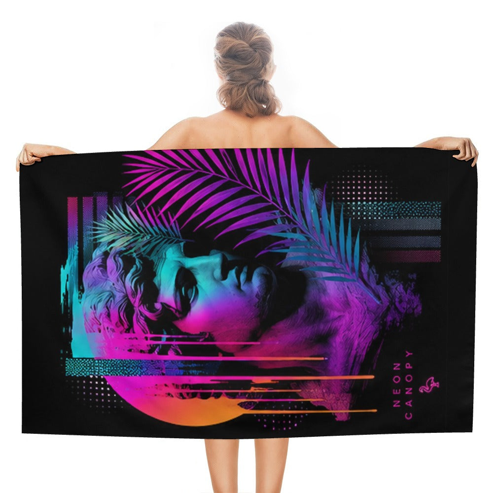 Midnight Mirage Beach Towel