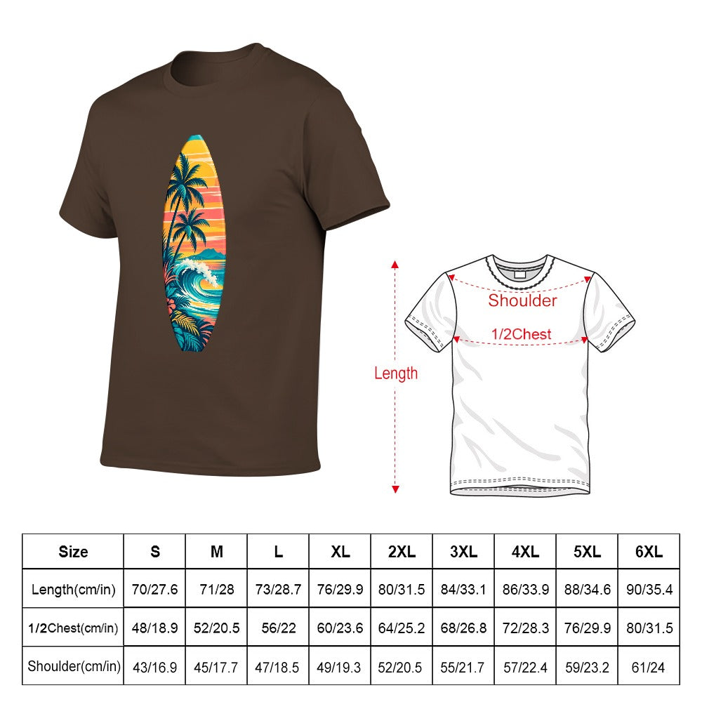 New 150g Men's  Short Sleeve T-shirt