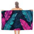 Electric Palm Beach Towel