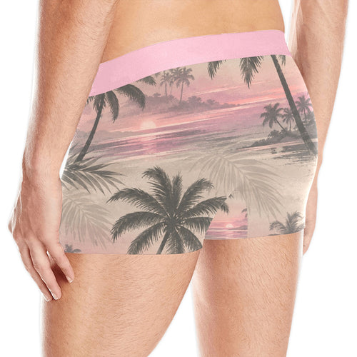 Blush Horizon Palm Boxer Briefs