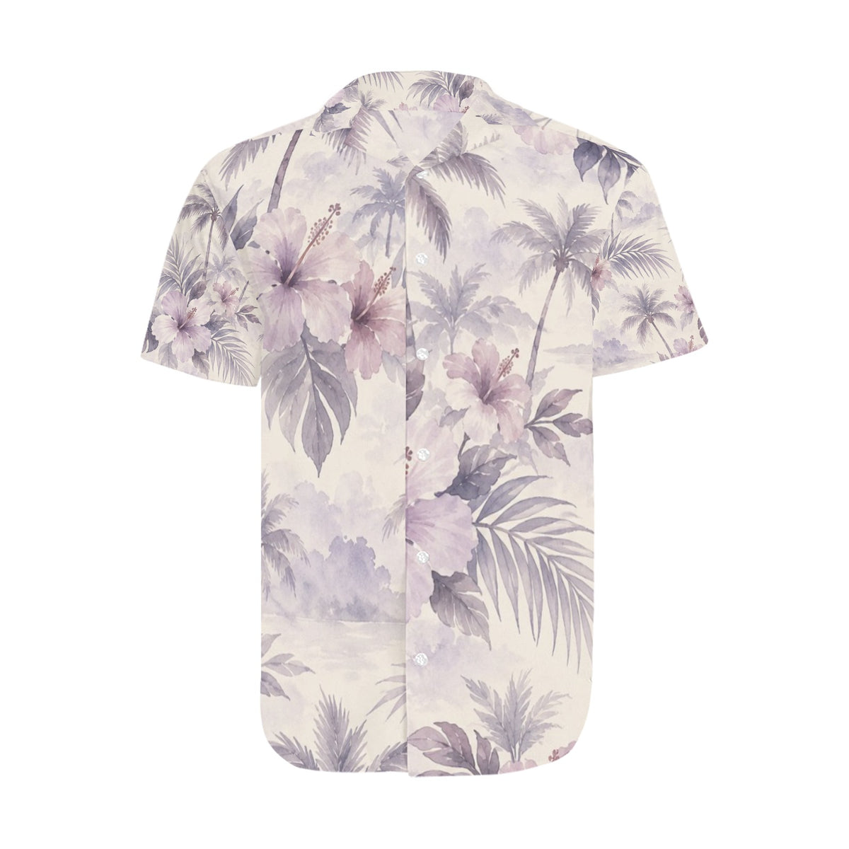 Men's Short Sleeve Shirt With Lapel Collar (Model T54)