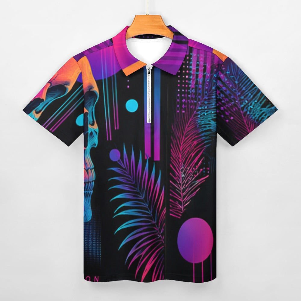 After Dark Zip Polo