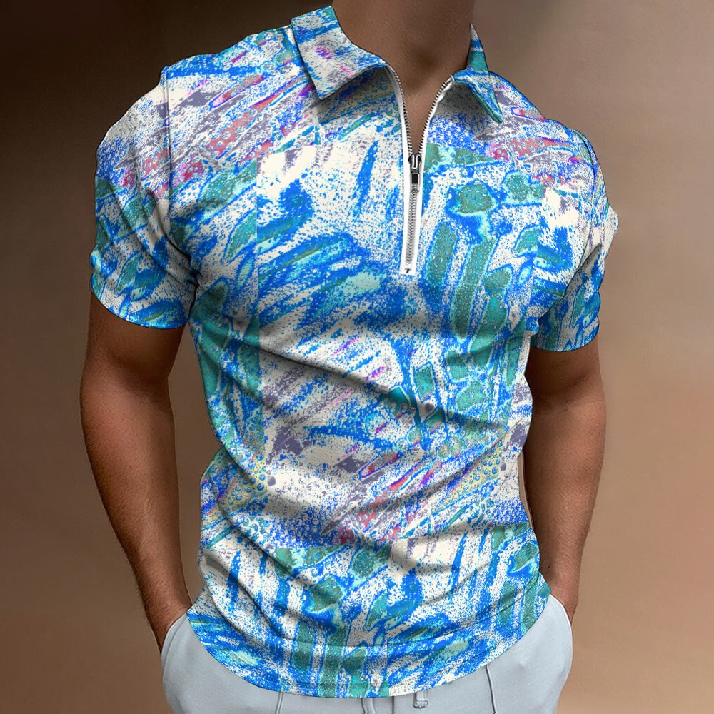 Coastal Current Zip Polo