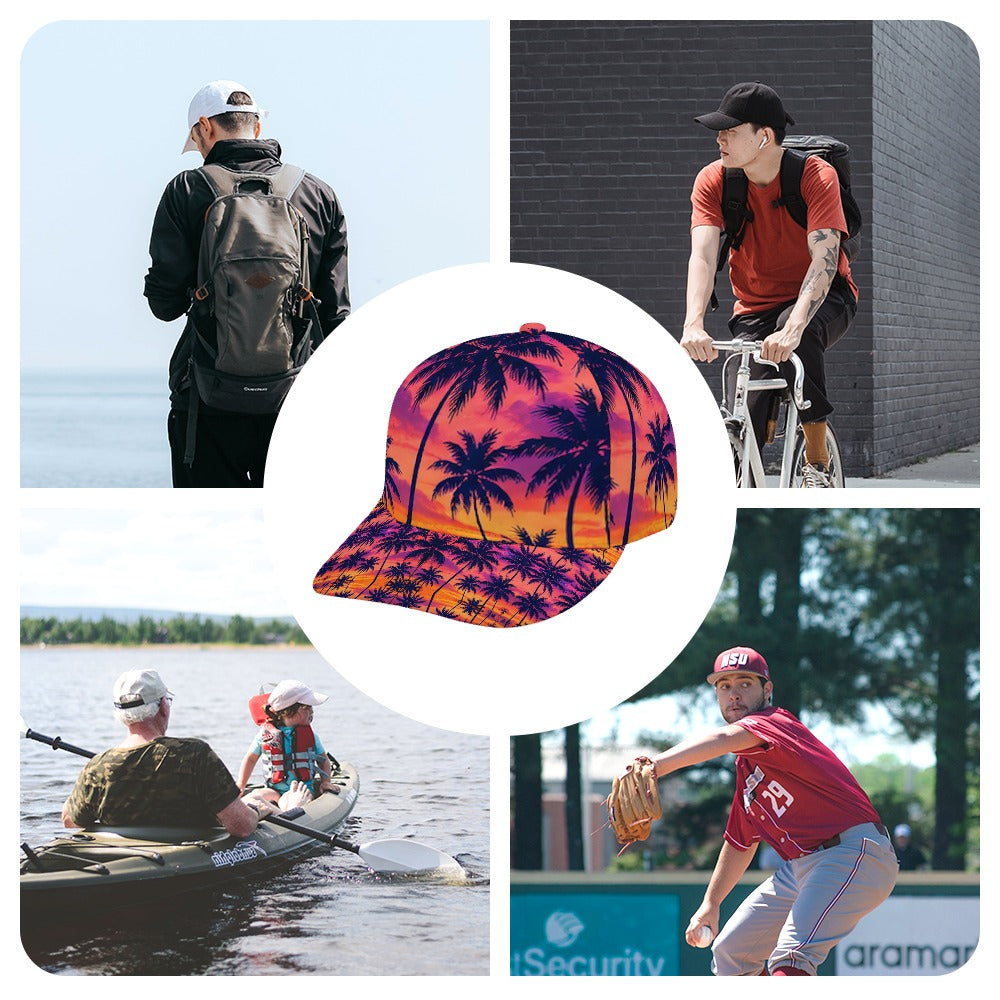 Sunset Palms Snapback