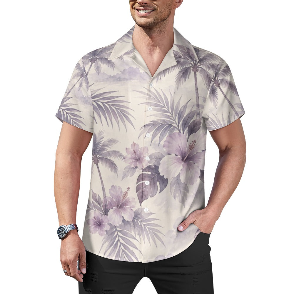 Cuban collar shirt