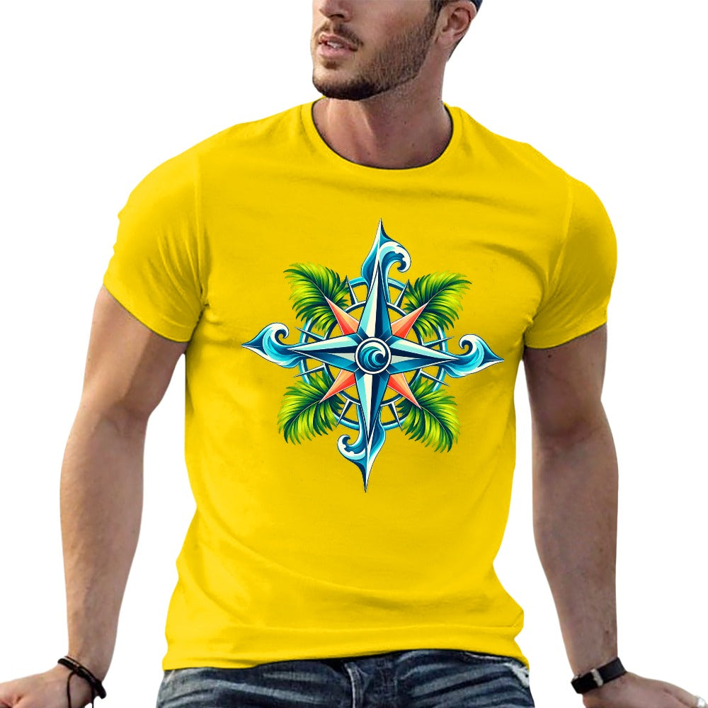 New 150g Men's  Short Sleeve T-shirt