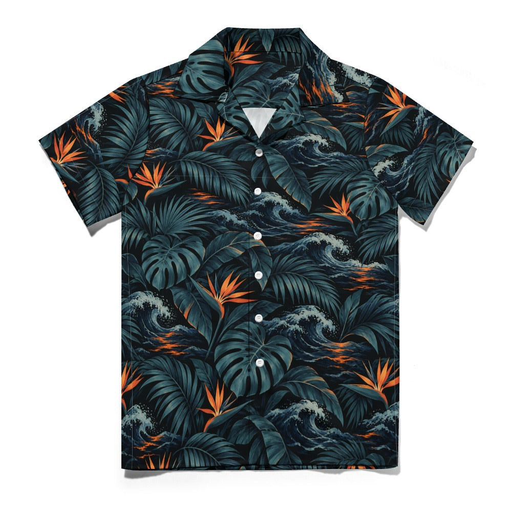 Cuban collar shirt
