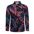 Peach Velvet Casual One Pocket Long Sleeve Shirt