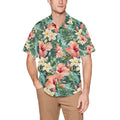 Men's All Over Print Hawaiian Shirt With Chest Pocket(ModelT58)