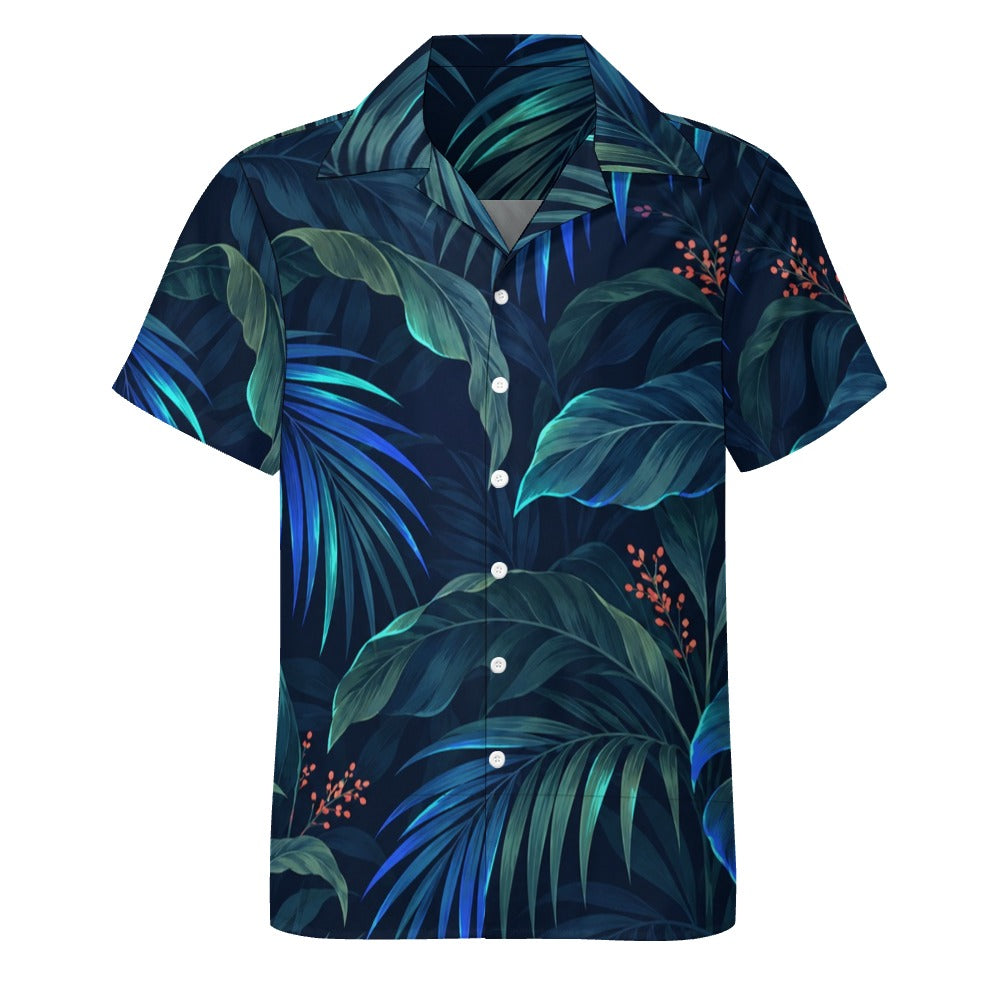 Cuban collar shirt