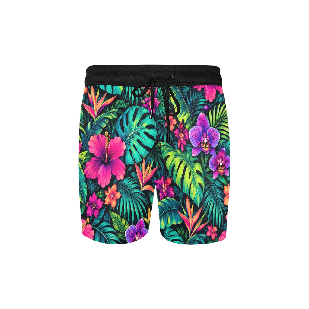 Neon Botanica Swim Shorts