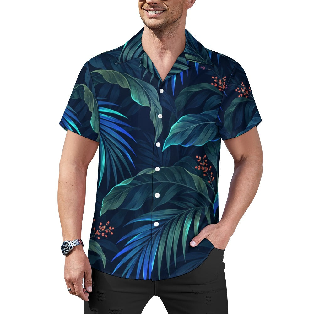 Cuban collar shirt