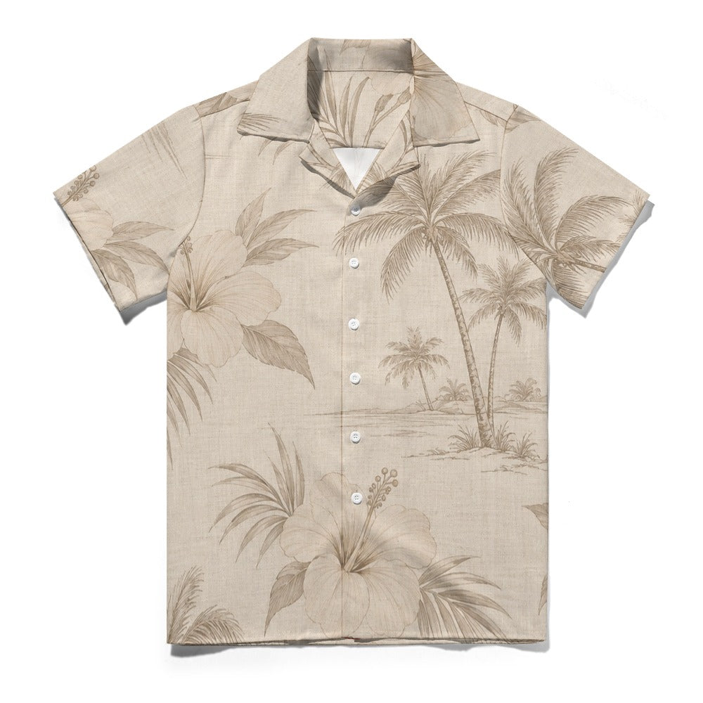 Cuban collar shirt