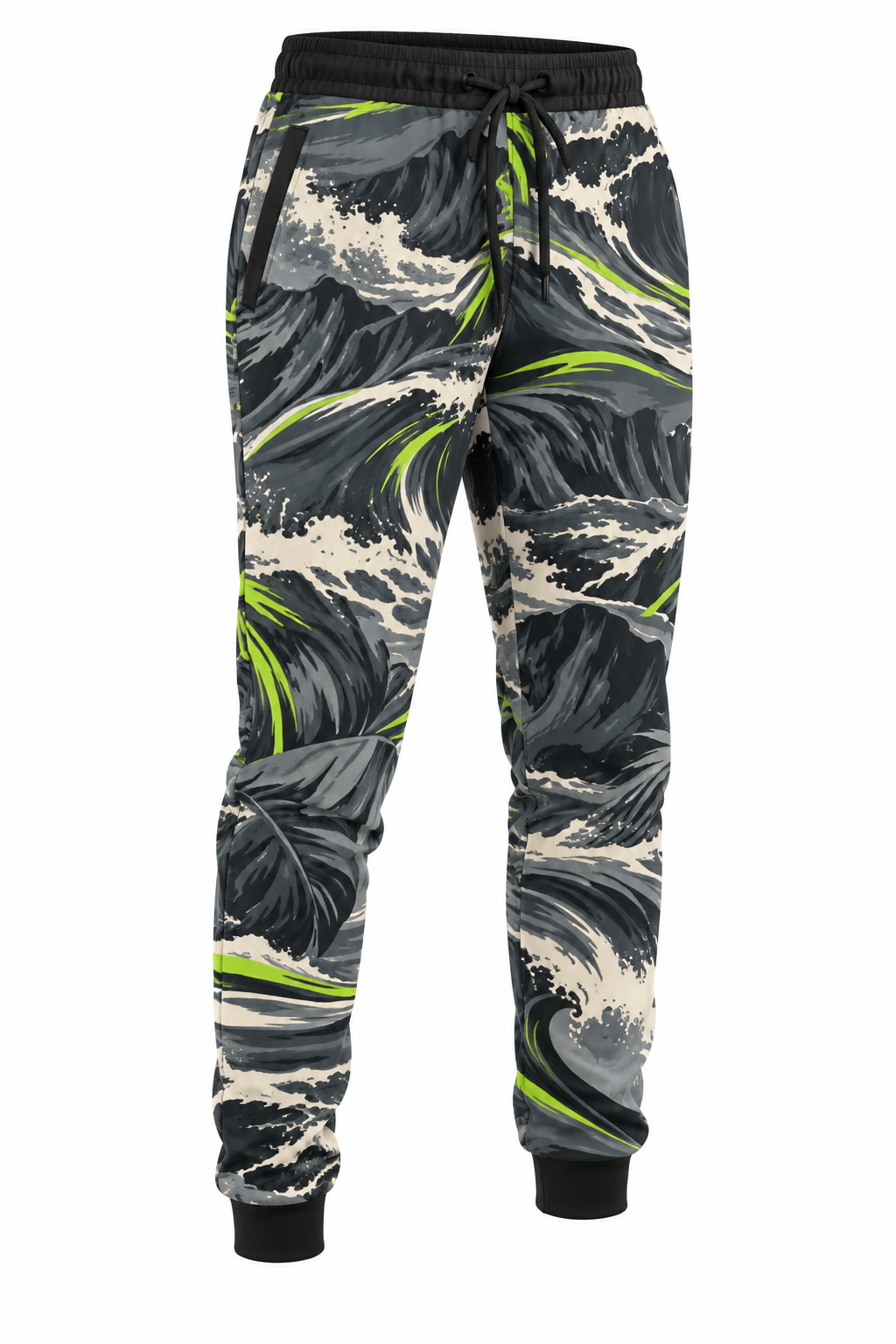 Lime Current Relaxed Pants