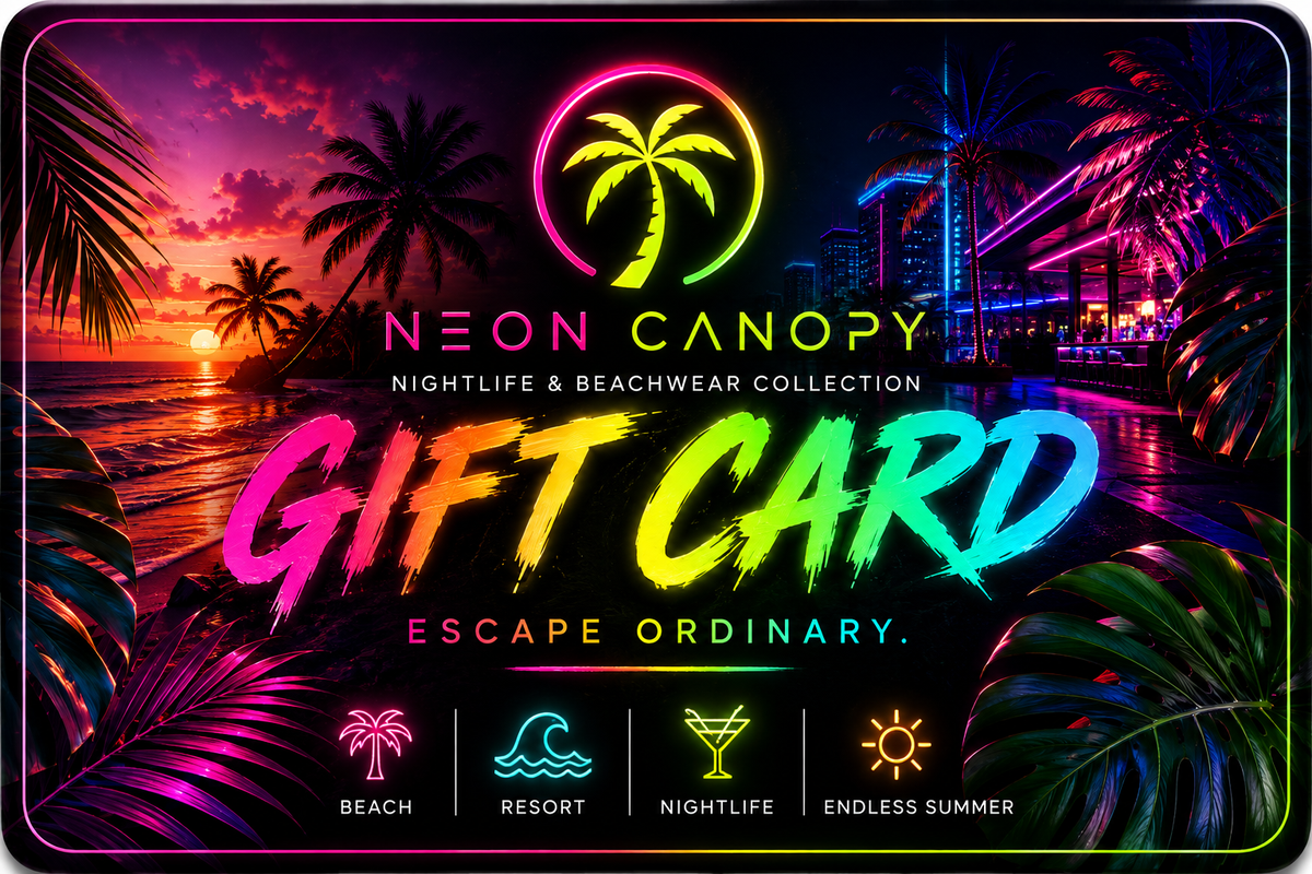 Neon Canopy- escape ordinary GIFT CARD