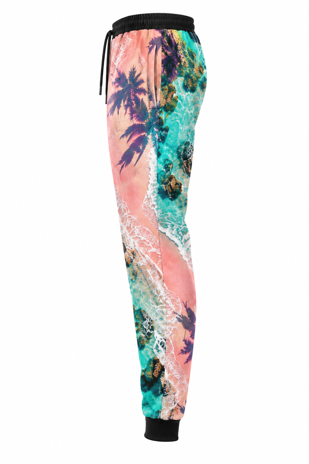 Sunset Drift Relaxed Pants — side view