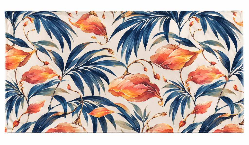 Peach Paradise Beach Towel