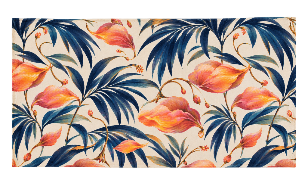 Peach Paradise Beach Towel