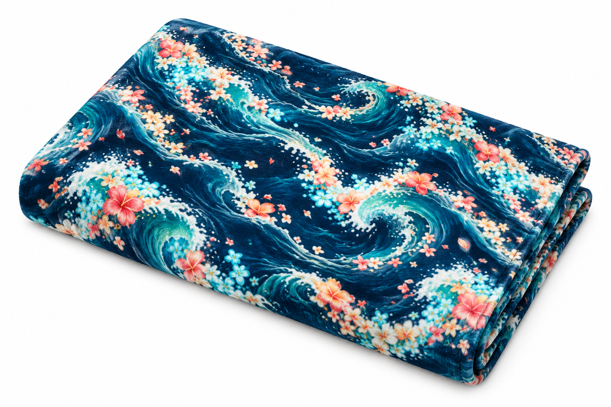 Reef Current Beach Towel