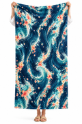 Reef Current Beach Towel