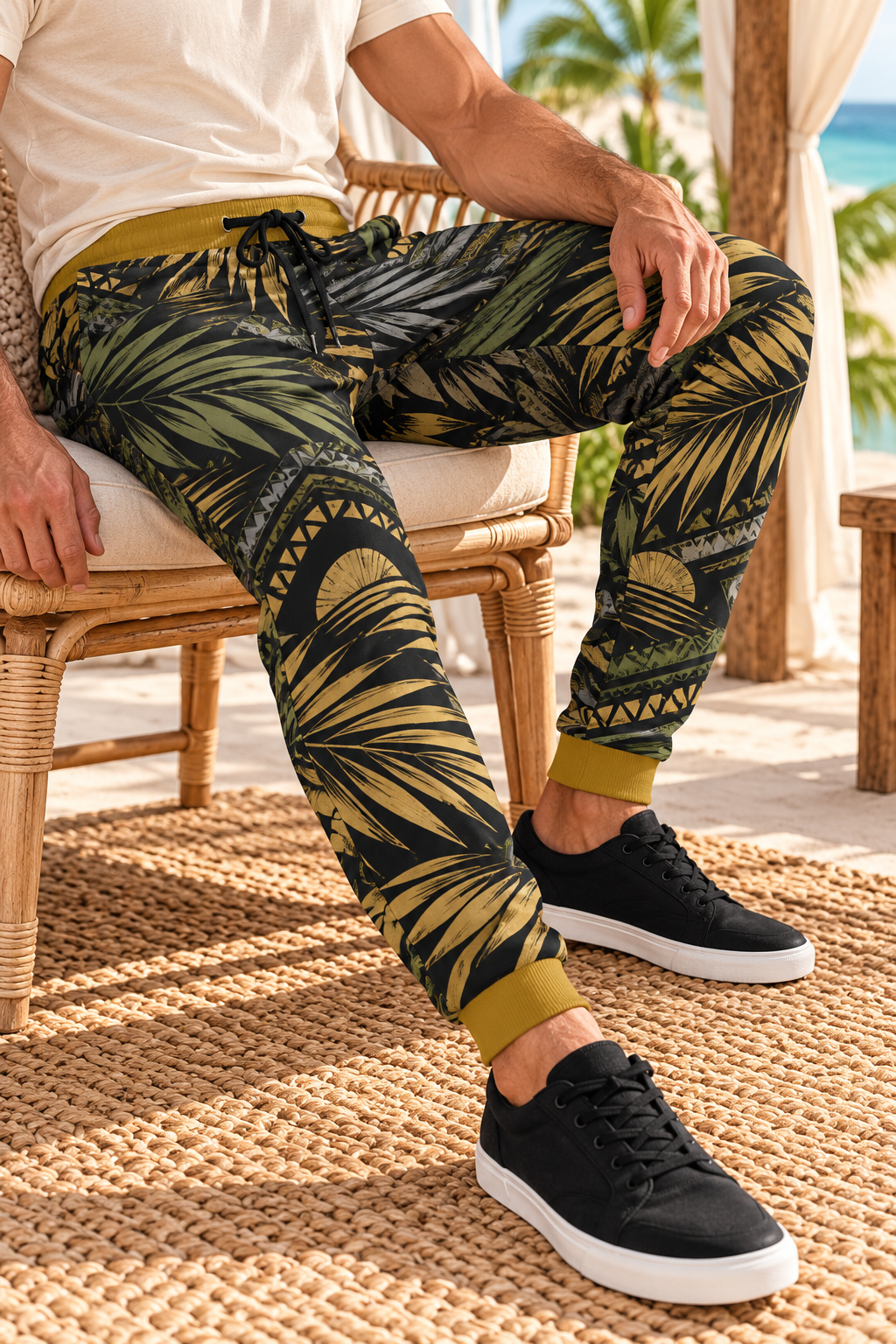 Golden Canopy Relaxed Pants