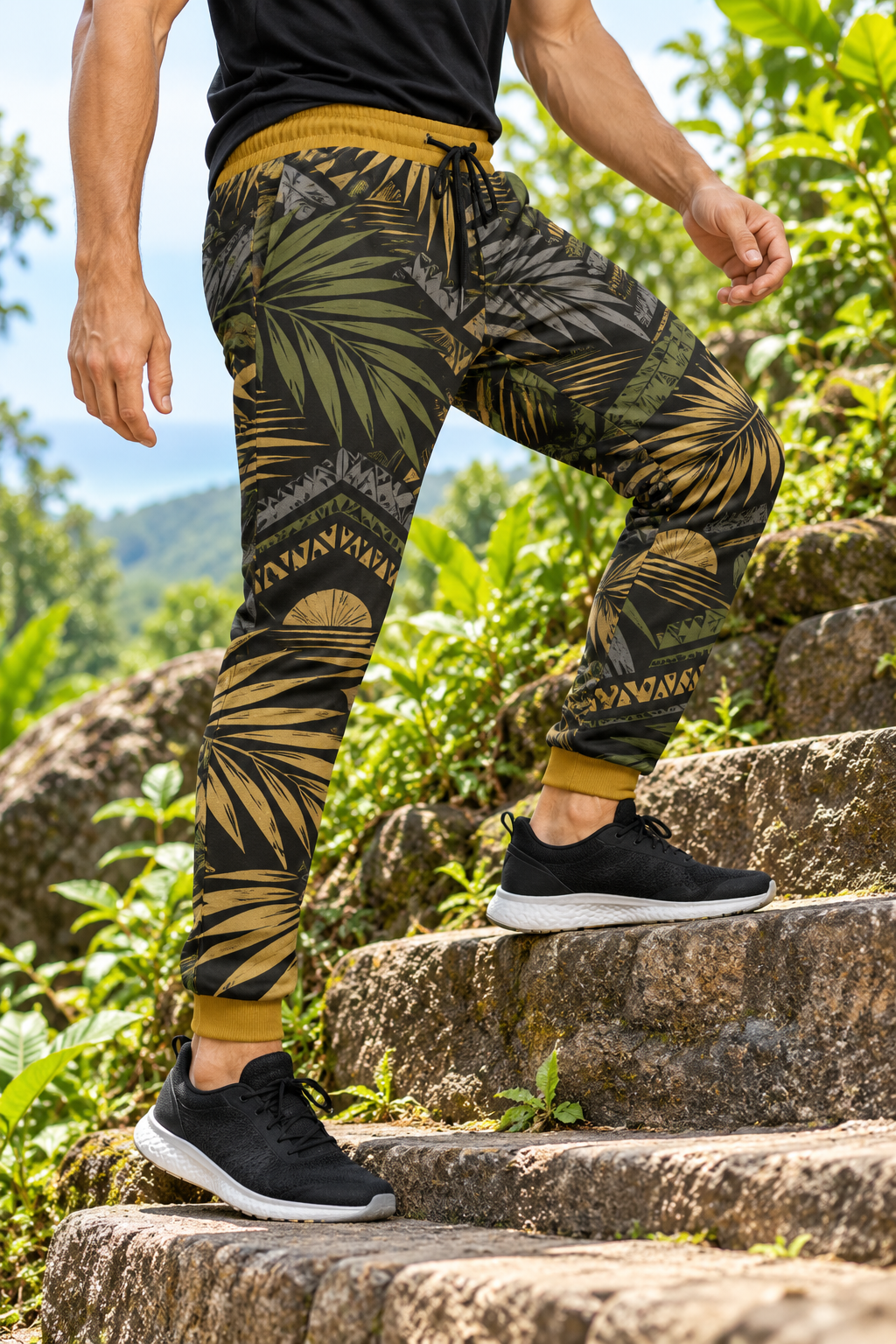 Golden Canopy Relaxed Pants