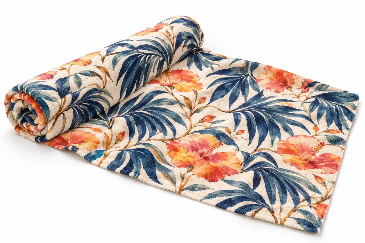 Peach Paradise Beach Towel
