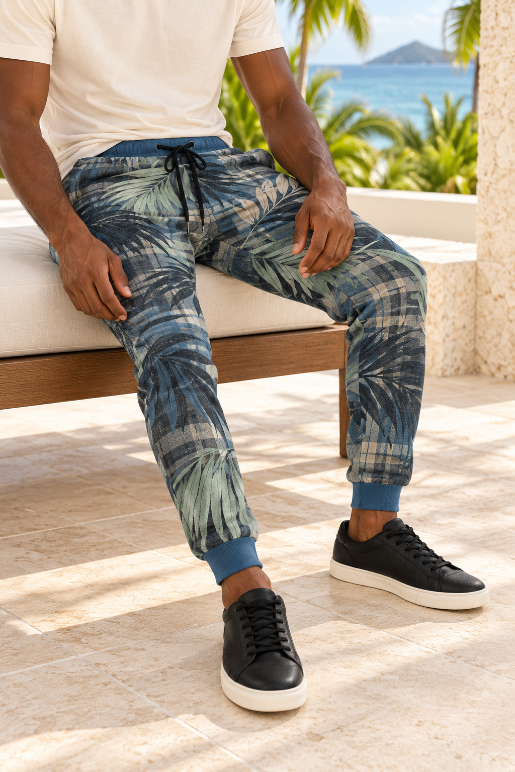 Coastal Haze Relaxed Pants