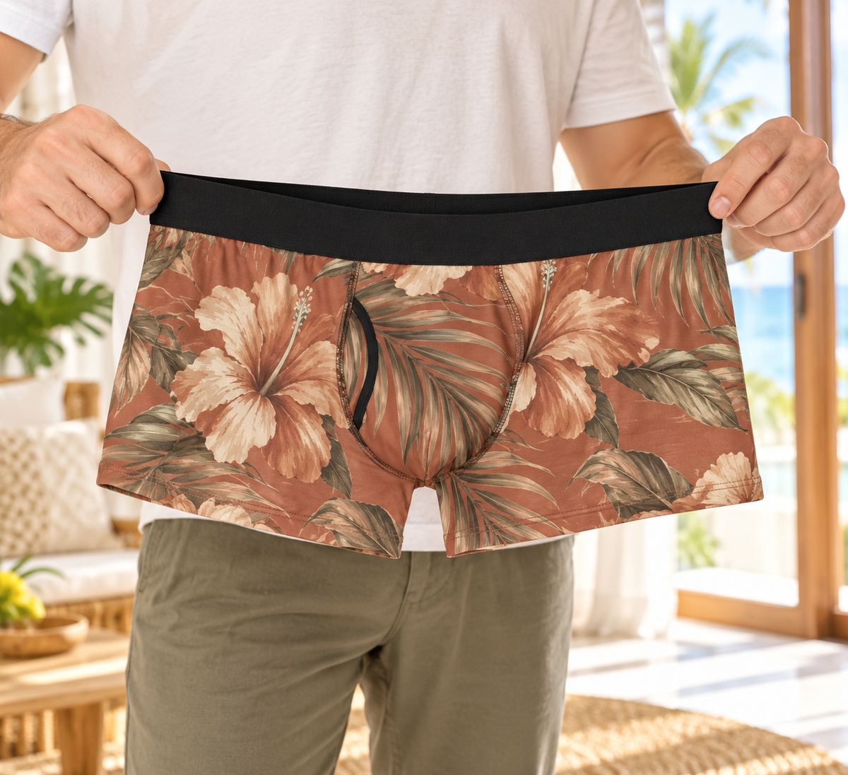 Clay Bloom Boxer Briefs