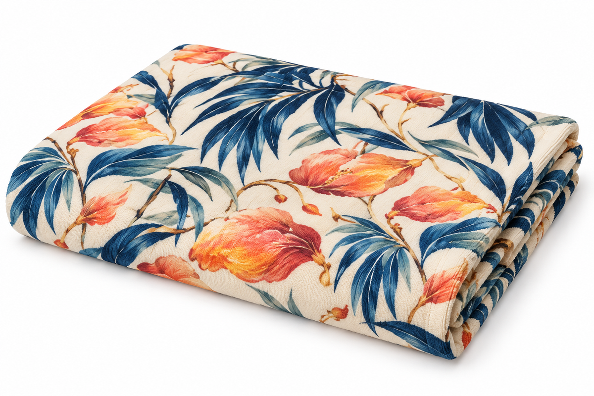 Peach Paradise Beach Towel