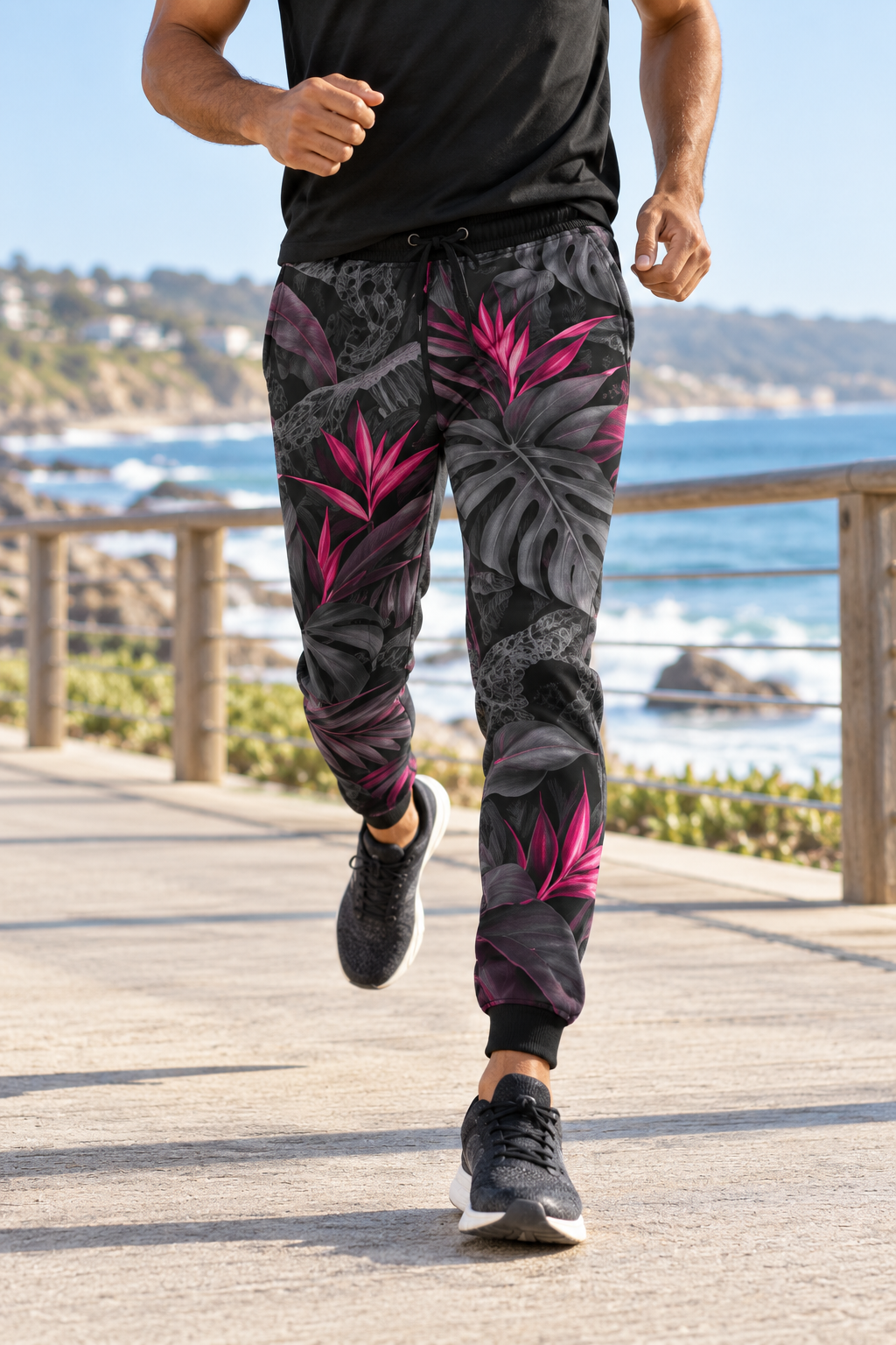 Fuchsia Afterglow Relaxed Pants