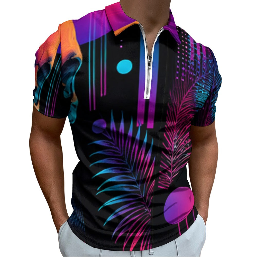 After Dark Zip Polo