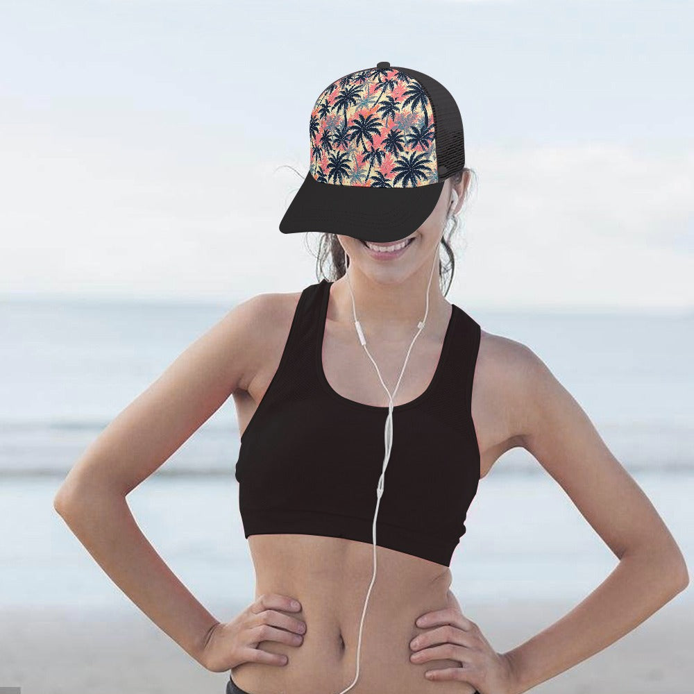Sunset Palms Trucker Hat
