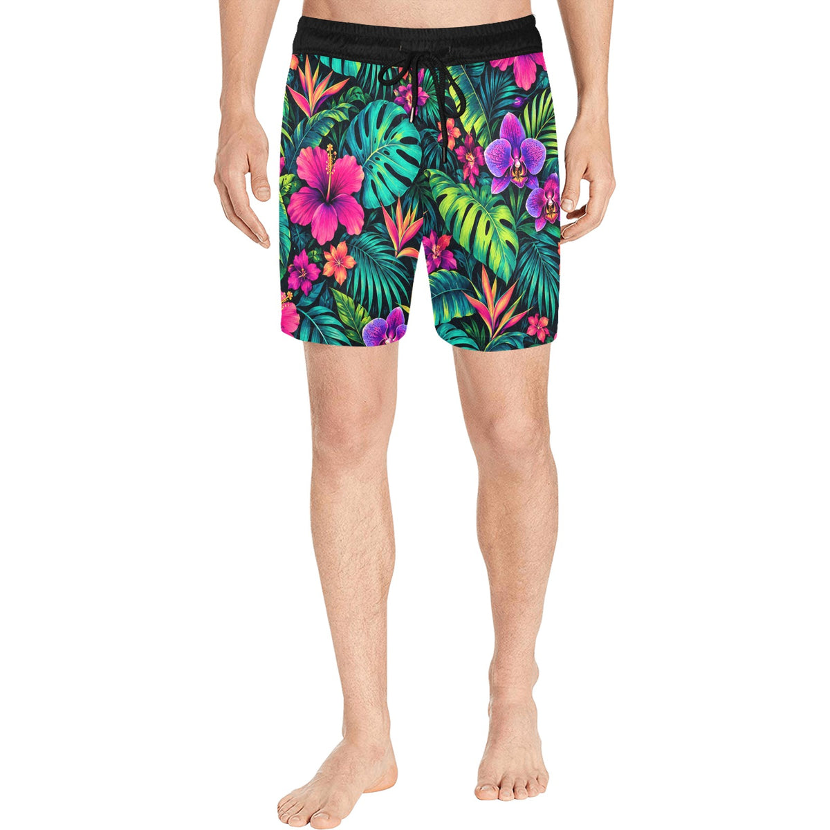 Neon Botanica Swim Shorts