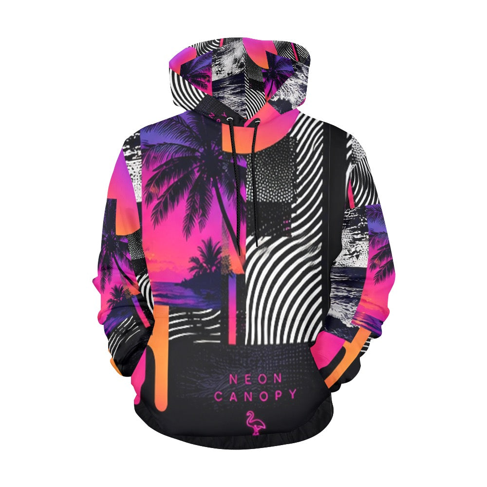 Neon Collision Hoodie