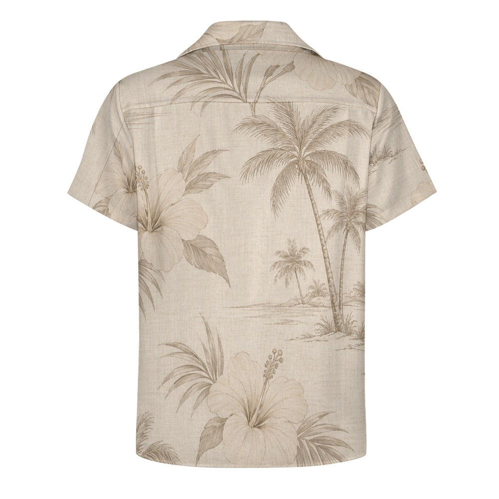 Cuban collar shirt