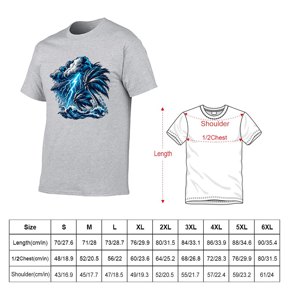 New 150g Men's  Short Sleeve T-shirt