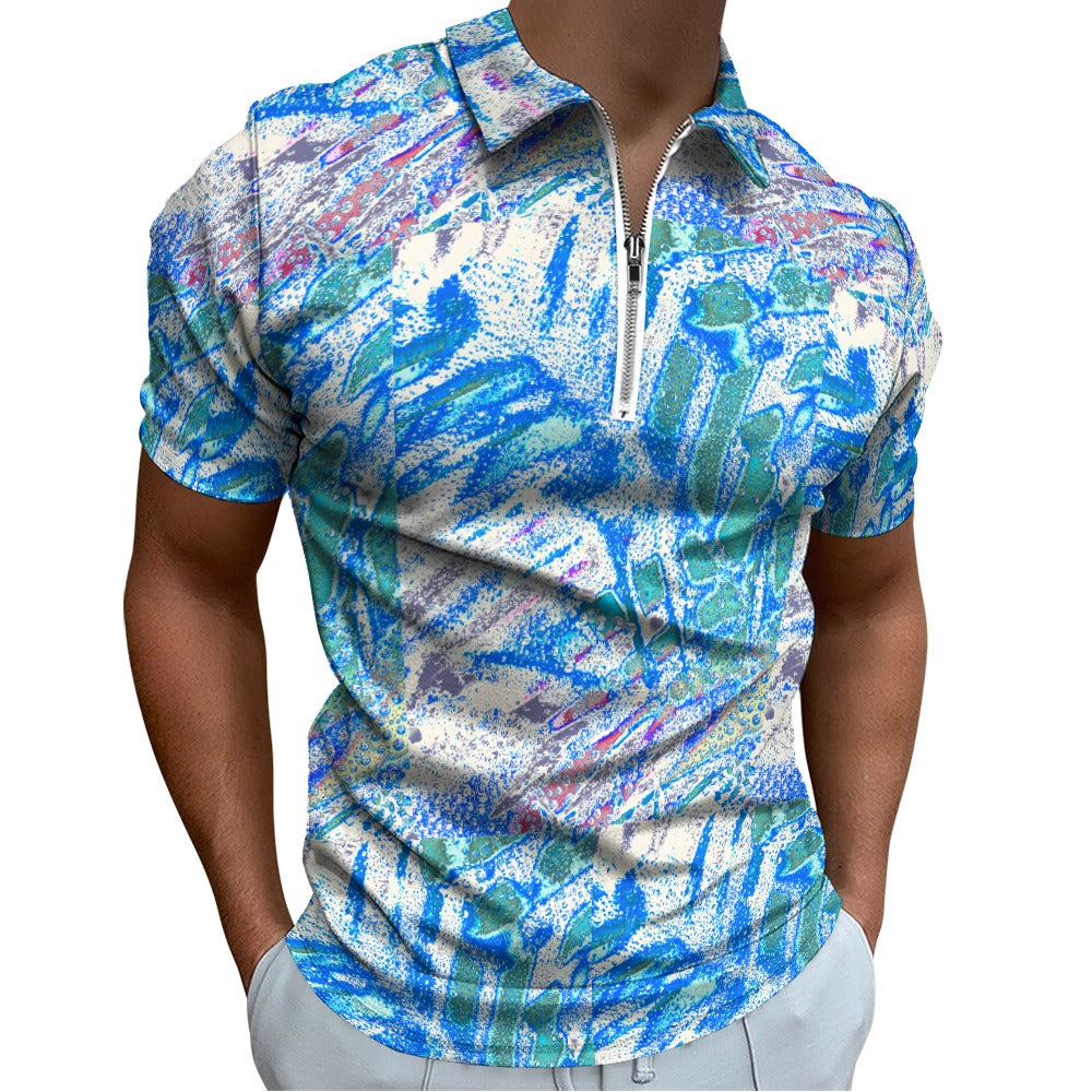 Coastal Current Zip Polo