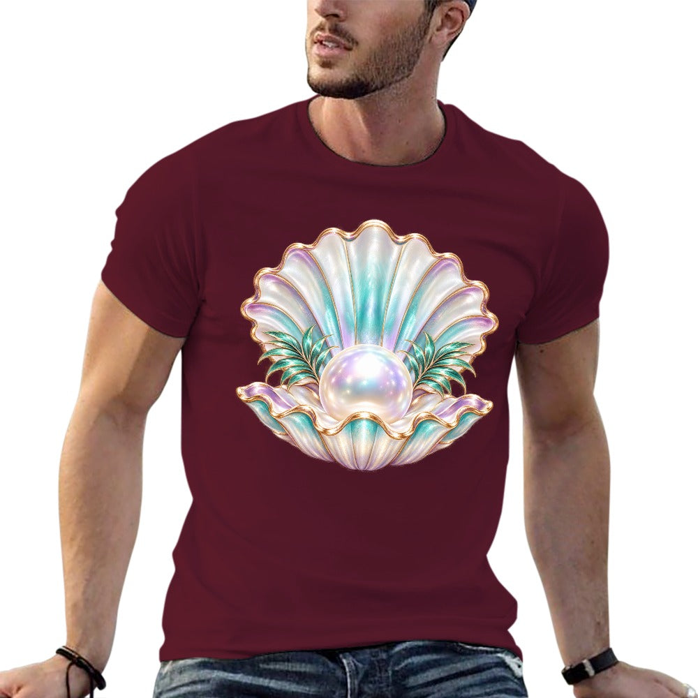 New 150g Men's  Short Sleeve T-shirt