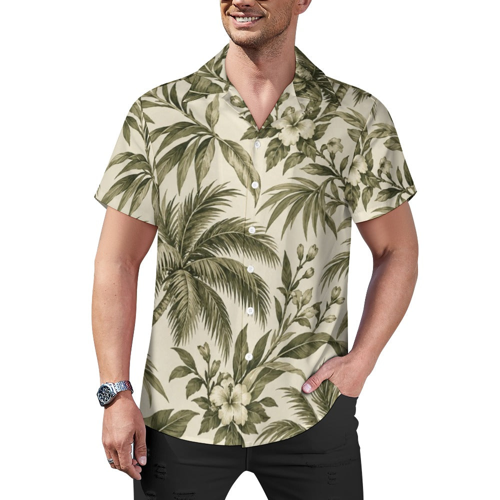 Cuban collar shirt