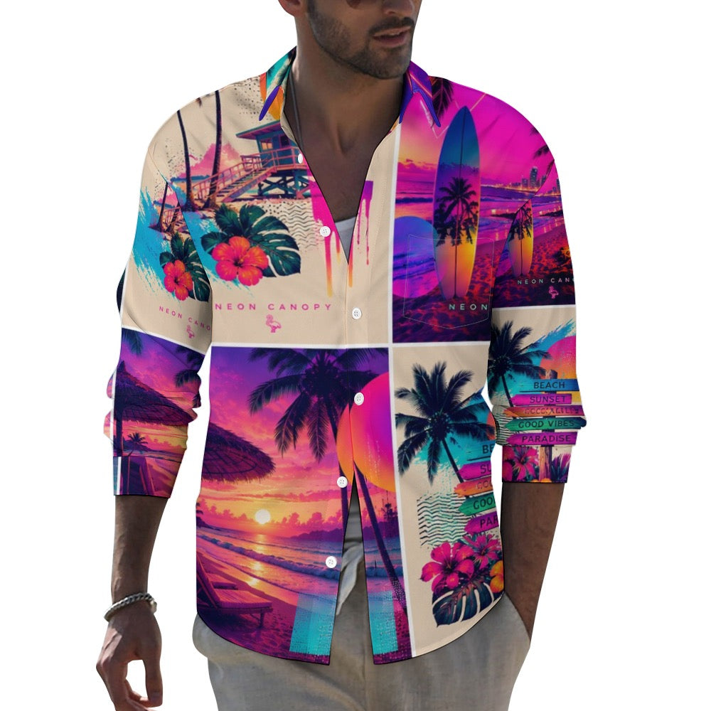 Paradise Postcards Long-Sleeve Shirt