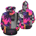 Neon Collision Hoodie