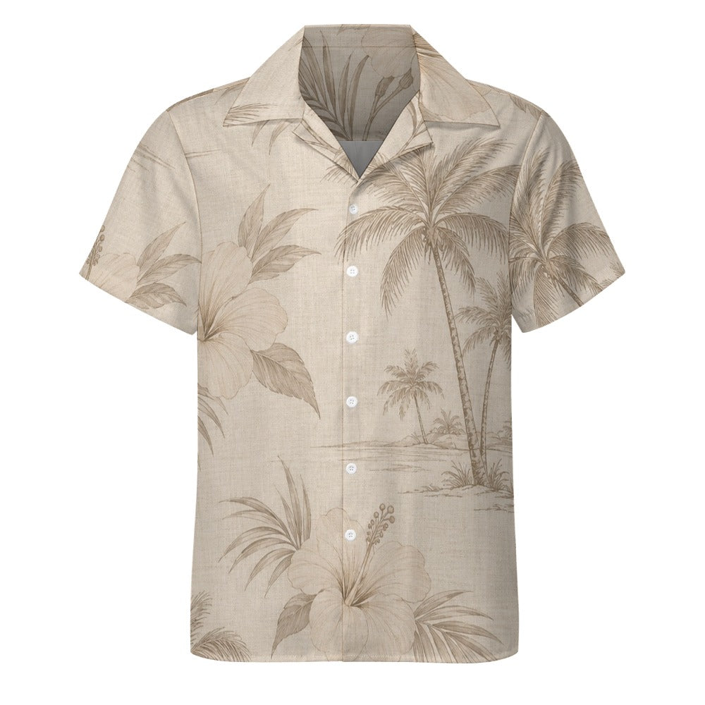 Cuban collar shirt