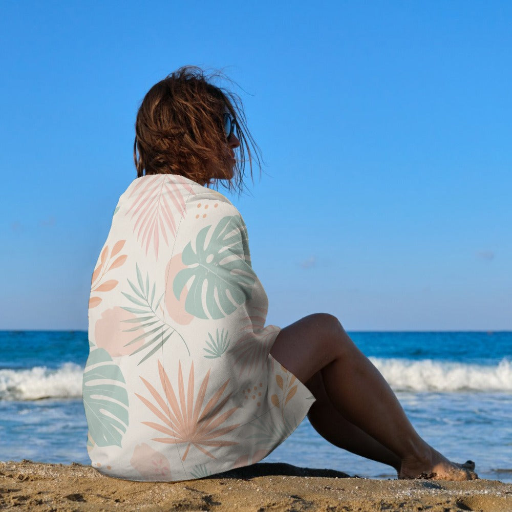 Soft Tropics Beach Towel