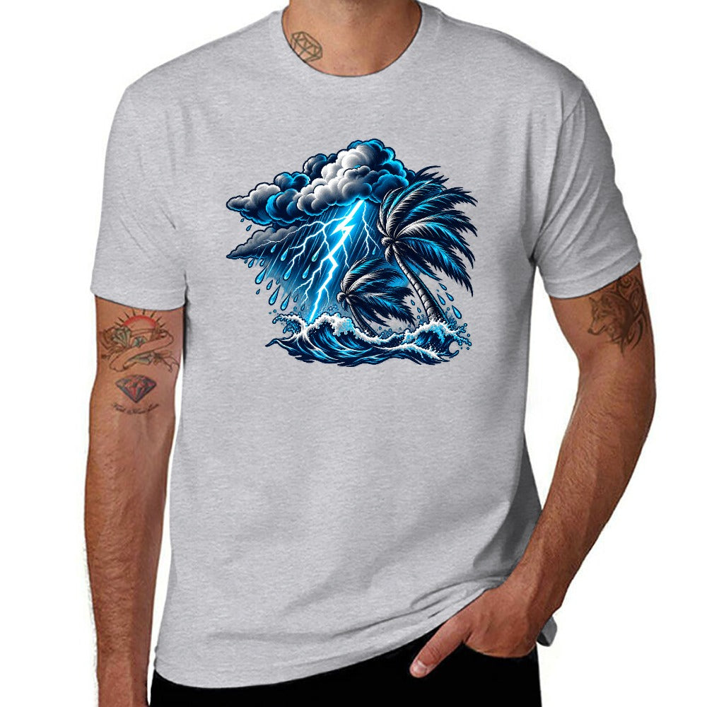 New 150g Men's  Short Sleeve T-shirt
